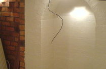 Cellar lining Before